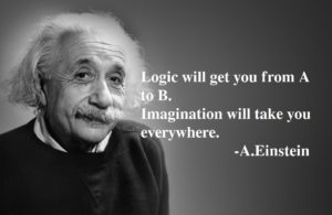 アインシュタインいわく、論理は・・・