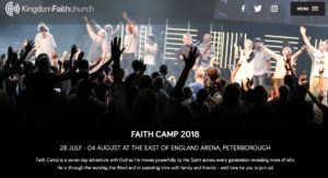 英国Kingdom Faith CAMP 2018のプロモビデオ