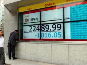 世界同時株安-出口なしのニッポン
